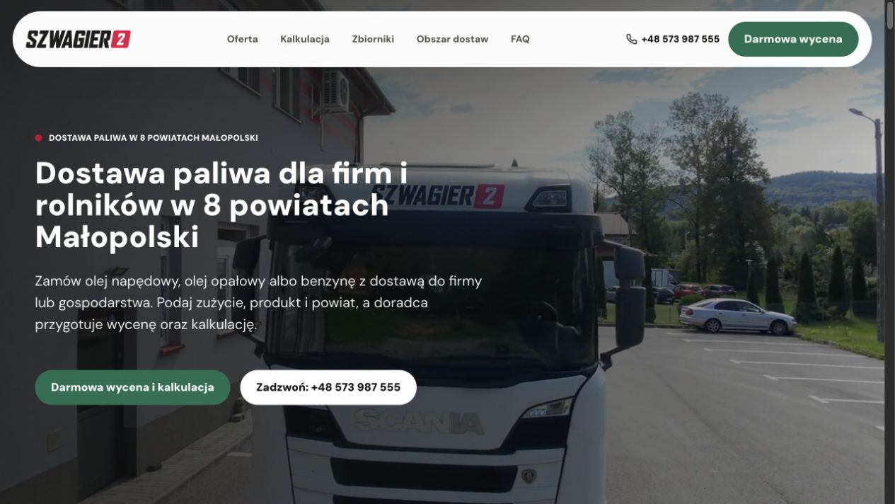 Realizacja Dealyo: Paliwo od Szwagra